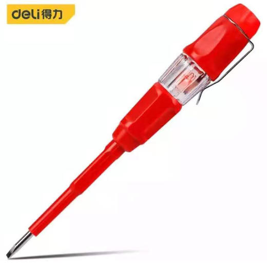 得力绝缘测电笔250V（DL515250） 商品图0