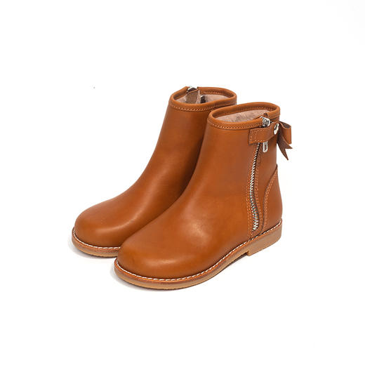 LW复古chic小皮靴--头层牛皮 加绒款 商品图1