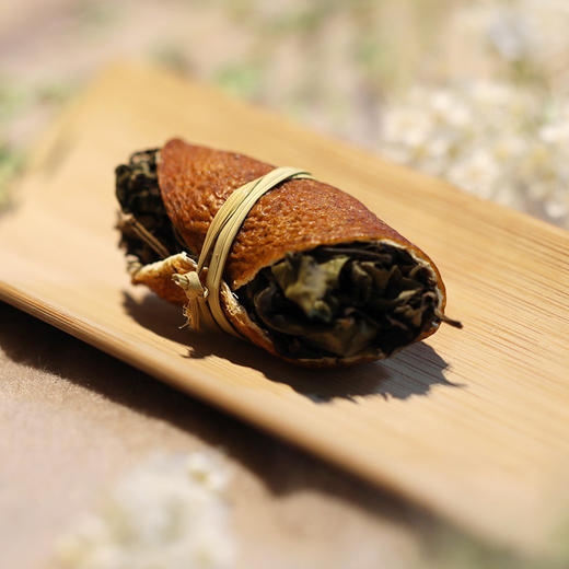 柑角 三宝茶 · 新会陈皮+云南头春头采白茶 商品图6