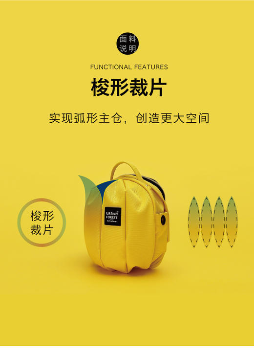 URBAN FOREST迷你甲虫 牛津布斜挎包 商品图1