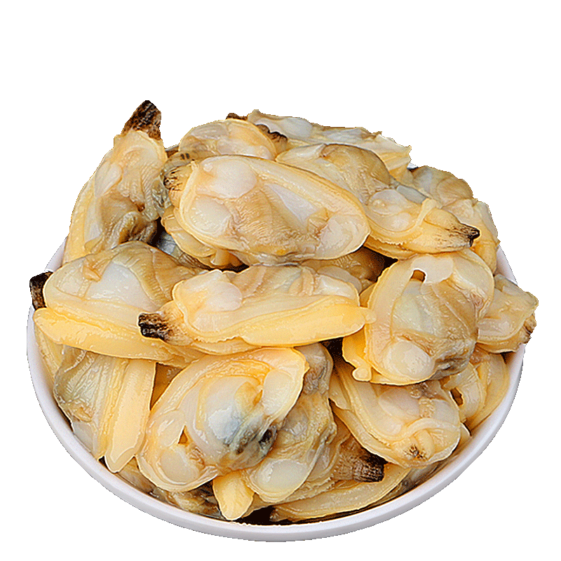 北海湾花蛤肉200g*6袋 蛤蜊肉 无壳新鲜花甲黄蚬子肉