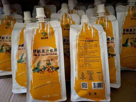 大果沙棘果汁250Ml/袋原价7元/袋，现特价 商品图0