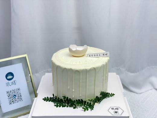 鸡蛋壳蜡烛生日蛋糕 商品图2