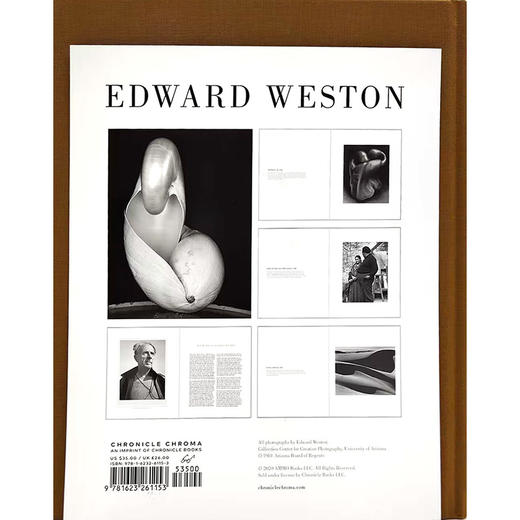 Edward Weston爱德华韦斯顿艺术摄影 摄影画册 英文原版 商品图4