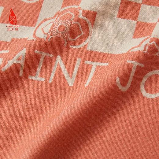 SAINTJOY/上久楷 丝羊绒长巾 围巾  柿事如意 CJS22033-2 商品图4