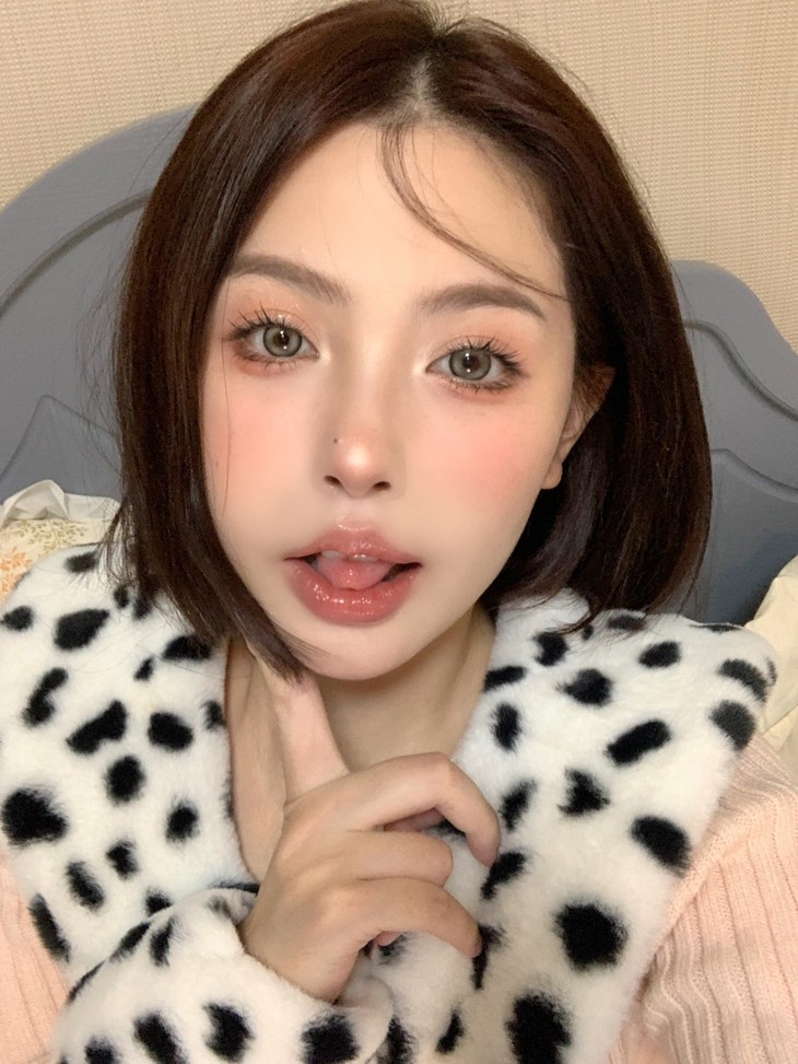 ANNIEONE年抛隐形眼镜 冷萃冰泥14.2mm 1副/2片-VVCON美瞳网24