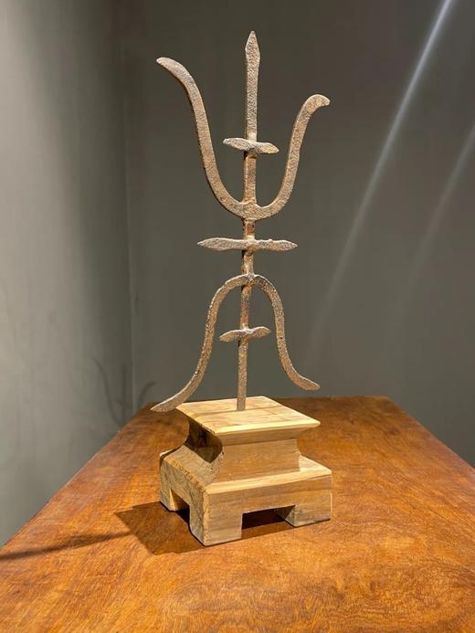 ”壽”字型铁质烛台，顺丰包邮 商品图0