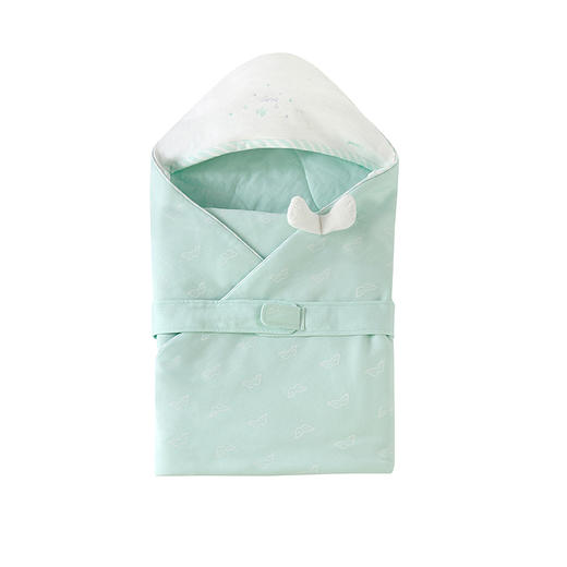 英氏新生婴儿薄夹棉四季天使大抱被YEBAJ00001A01 YEBAJ00002A01 商品图4