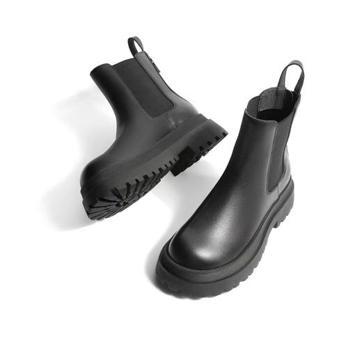 百货世界-百丽英伦风切尔西靴Y6S1DDU1 商品图2