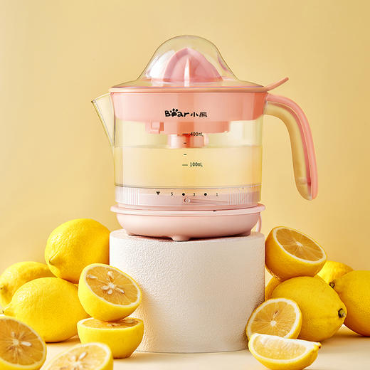 【小程序】小熊橙汁机 CZJ-A04B1 橙红色 双向榨橙汁 商品图6