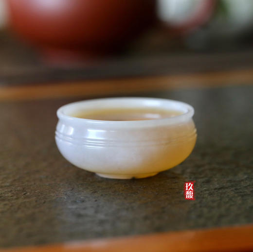 和田玉（青花羊脂）茶杯40ml 商品图7