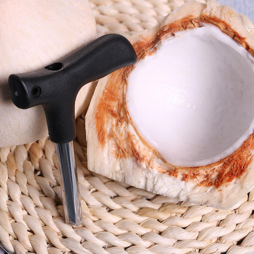 【本来果坊】泰国香水椰青9粒原箱装 送开椰器+吸管 商品图3