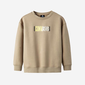 converse/匡威童装春秋款基础百搭圆领套头卫衣休闲时尚CV2232041