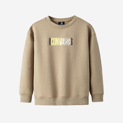 converse/匡威童装春秋款基础百搭圆领套头卫衣休闲时尚CV2232041 商品图0