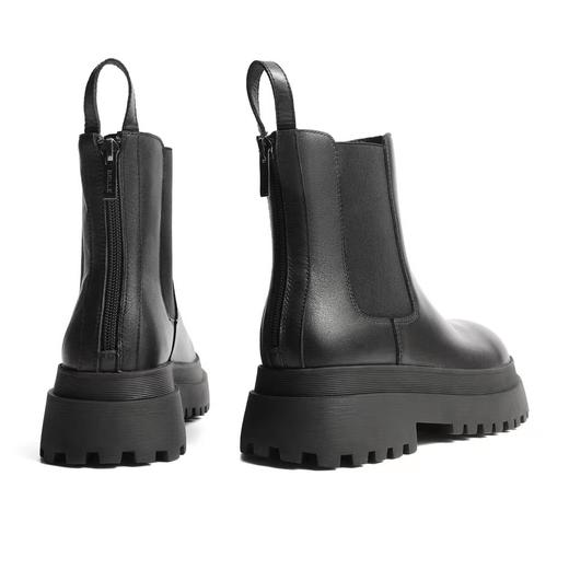 百货世界-百丽英伦风切尔西靴Y6S1DDU1 商品图4