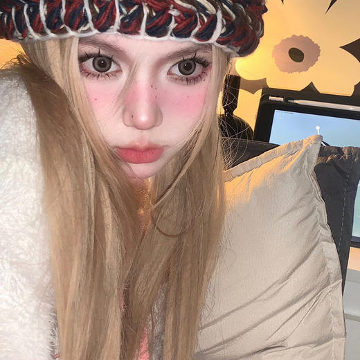 年抛 EallaGirl 鹅卵石 14.5 混血棕 着色13.9 商品图2