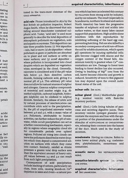 【中商原版】企鹅参考书系列：生物学字典 英文原版 The Penguin Dictionary of Biology Michael Hickman 商品图6