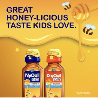 Vicks Kids DayQuil NyQuil儿童感冒止咳蜂蜜糖浆日夜款236ml*2瓶装❗。美国代购，无中文标签，介意慎拍 A 商品图5