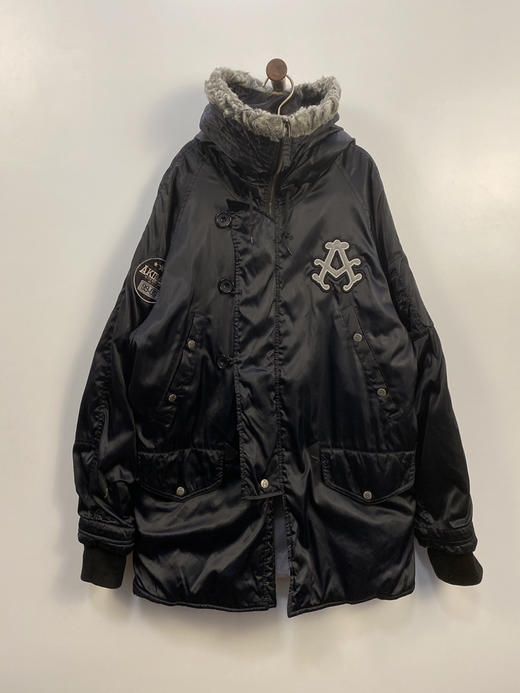 Y2K Vintage akademiks MA-1 空军飞行员外套 棉服 夹棉外套_CTJK(L) 商品图1