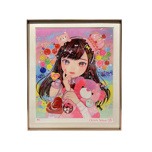 巽千沙都版画《守护-The little princess》 商品图2