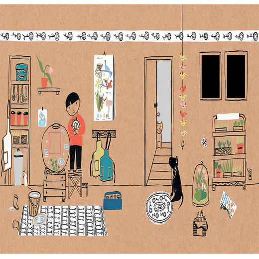 奇想国童书 里面外面 3-6岁精装绘本图画书  商品图2