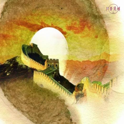 通关文牒 创意通关文牒-长城  古典纸折页 3色可选 商品图2