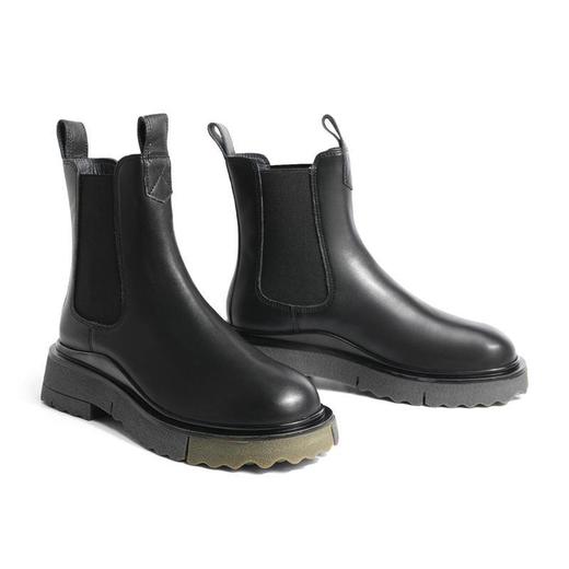 百货世界-森达牛皮革/纺织品女皮靴 商品图2