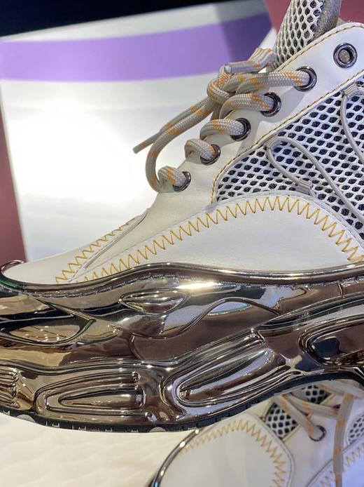 电镀底绑带运动鞋白色 商品图2