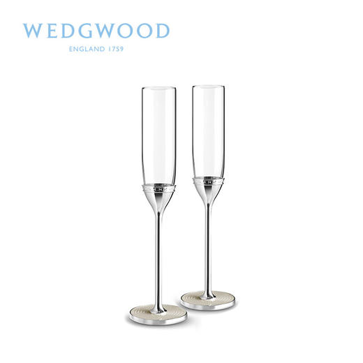 Vera Wang真爱相随珍珠母贝香槟杯对杯 商品图1