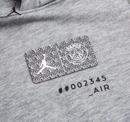 乔丹童衣春秋新款男童女童大巴黎系列毛圈连帽卫衣JD2232014 商品图3