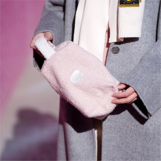 秋冬系列毛绒单肩包手提收纳包 商品图3