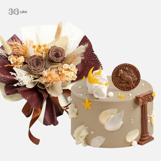 摩羯座.奶油蛋糕+摩羯座·暮光，组合套餐（fwh） 商品图0