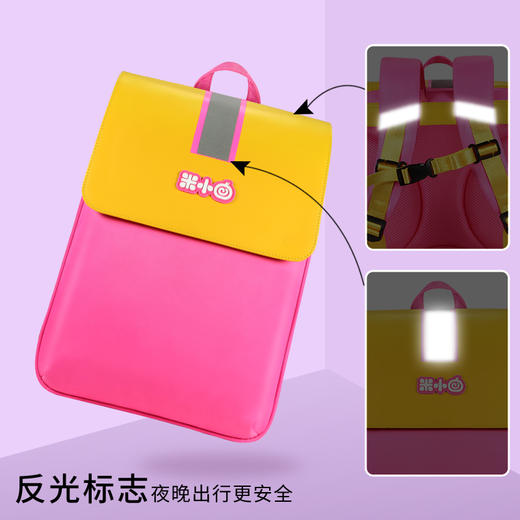 【清仓】米小圈de书包-粉 /  米小圈de书包-蓝  颜色任选  无严格年龄限制（书包/外出游玩旅行包） 商品图3