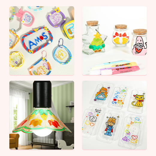 AMOS玻璃胶画 系列 （超妈专享） 商品图3