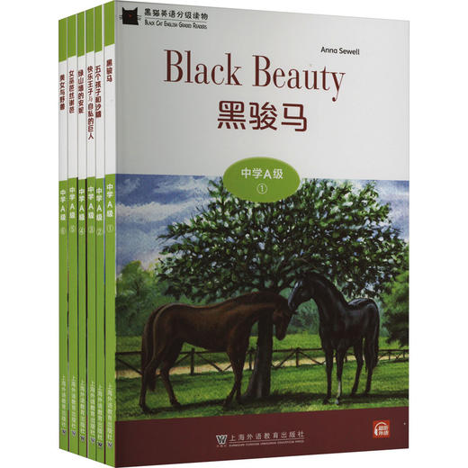黑猫英语分级读物 中学A级 第1辑(1-6) 商品图0