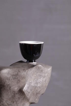 浅腹杯 缁素 品茗杯