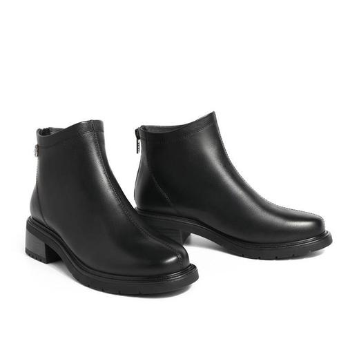 百货世界-森达牛皮革女皮靴（绒里） 商品图2