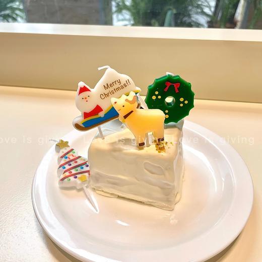 圣诞树花环节日蜡烛 商品图0