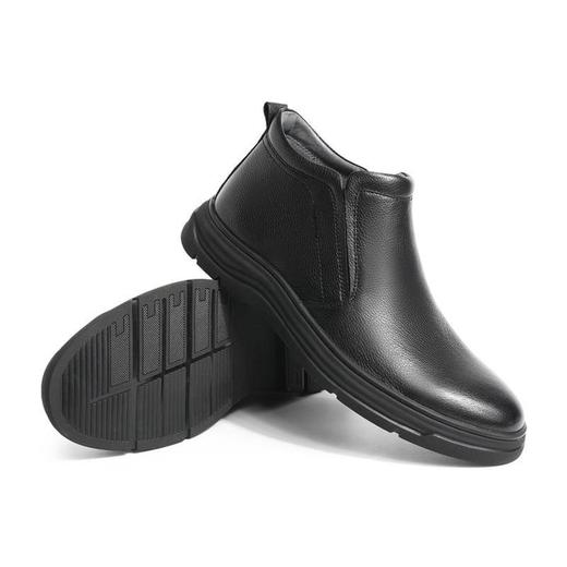 百货世界-森达牛皮革男休闲靴（绒里） 商品图0