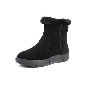 百货世界-百丽奇乐绒绒雪地靴Y6E1DFU1