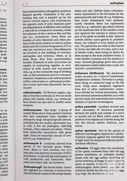 【中商原版】企鹅参考书系列：生物学字典 英文原版 The Penguin Dictionary of Biology Michael Hickman 商品图7