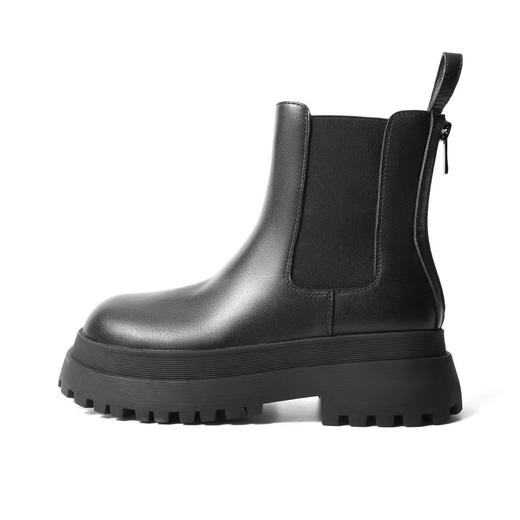 百货世界-百丽英伦风切尔西靴Y6S1DDU1 商品图1