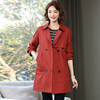 2023年新款风衣女韩系中长款小个子chic设计高级感早春秋外套大衣 商品缩略图2