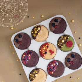 「摩羯座」十二星座璀璨系列曲奇烧礼盒