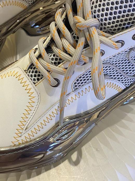 电镀底绑带运动鞋白色 商品图1