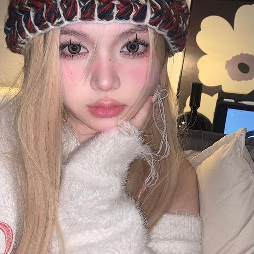 年抛 EallaGirl 鹅卵石 14.5 混血棕 着色13.9 商品图1