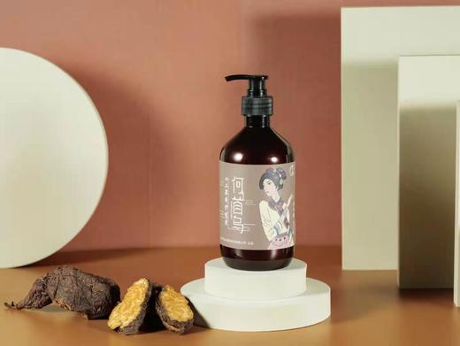 何首乌草本护发素 深度滋养 润发乳 500ml/瓶 商品图4