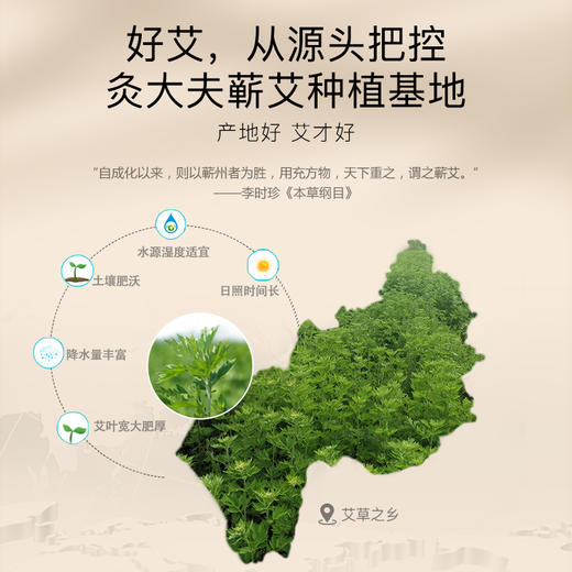 [2025]蕲春中品质艾柱（1.8cm*2.7cm） 商品图1