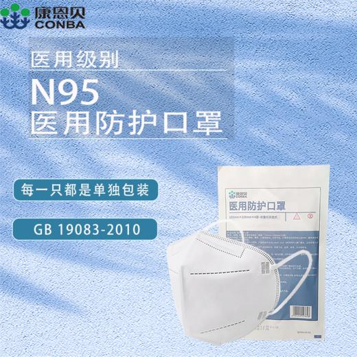 医用防护口罩 N95 独立包装 商品图0