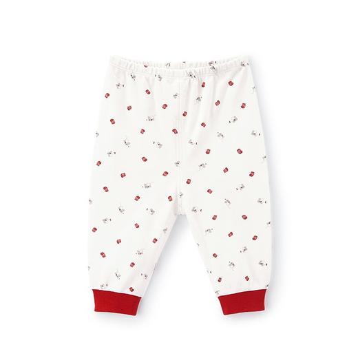 英氏 新款宝宝内衣家居睡裤红色喜庆新年装裤子YLCAJ00001A01 商品图1